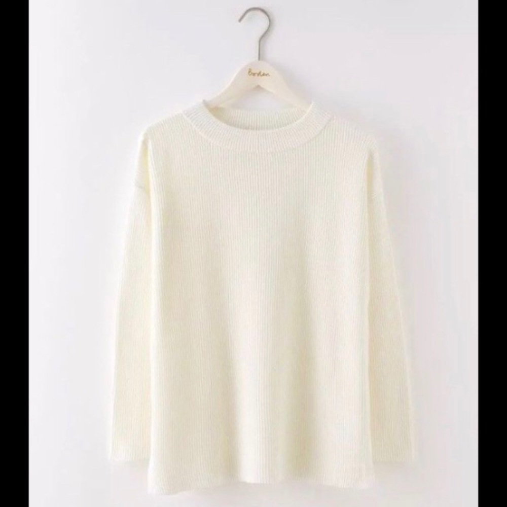 NWT Boden Ivory Diane Knitted Jumpers WV111
